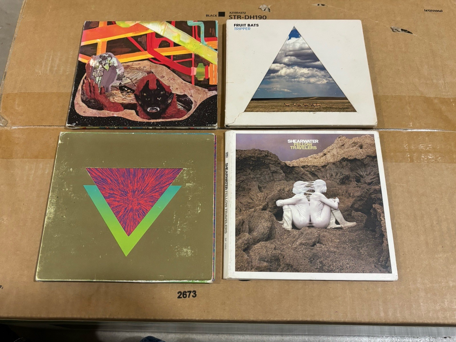 Sub Pop CD Lot Wolf Parade Fruit Bats Shearwater GOAT Early 2010s Era VG EX Disc