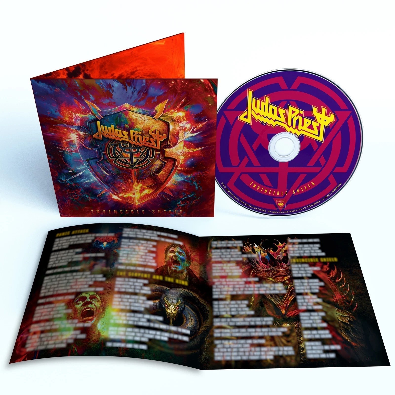 Judas Priest – Invincible Shield CD Digipack NEW & SEALED FREE POST