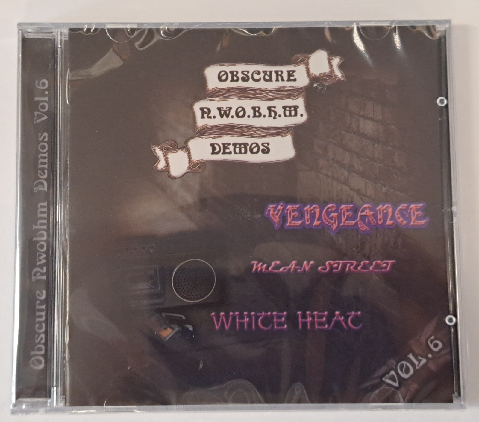 Obscure Nwobhm Demos Vol. 6 New CD Mean Street White Heat Vengeance Metal Rock