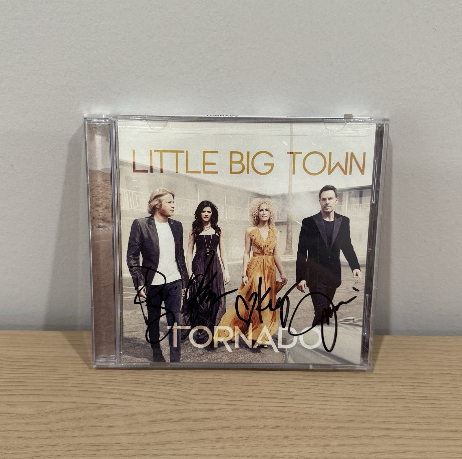 Tornado by Little Big Town Signed Autographed By Band Members Music Cd 2012