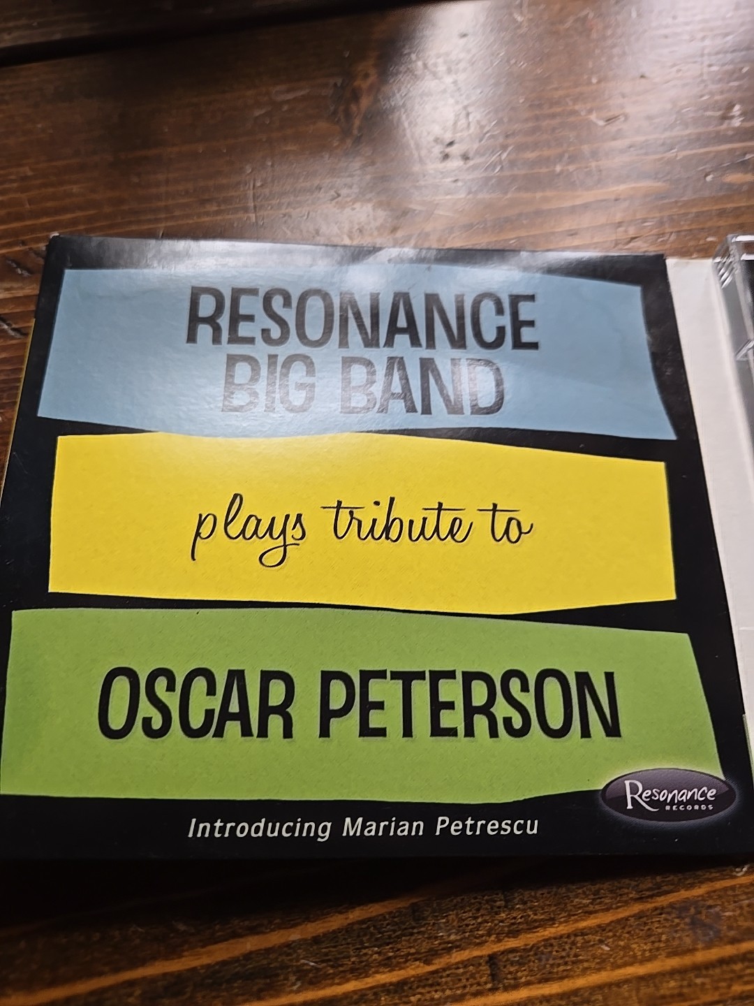 Resonance Big Band Plays the Legacy of Oscar Peterson [With Dvd] Digipack] by…