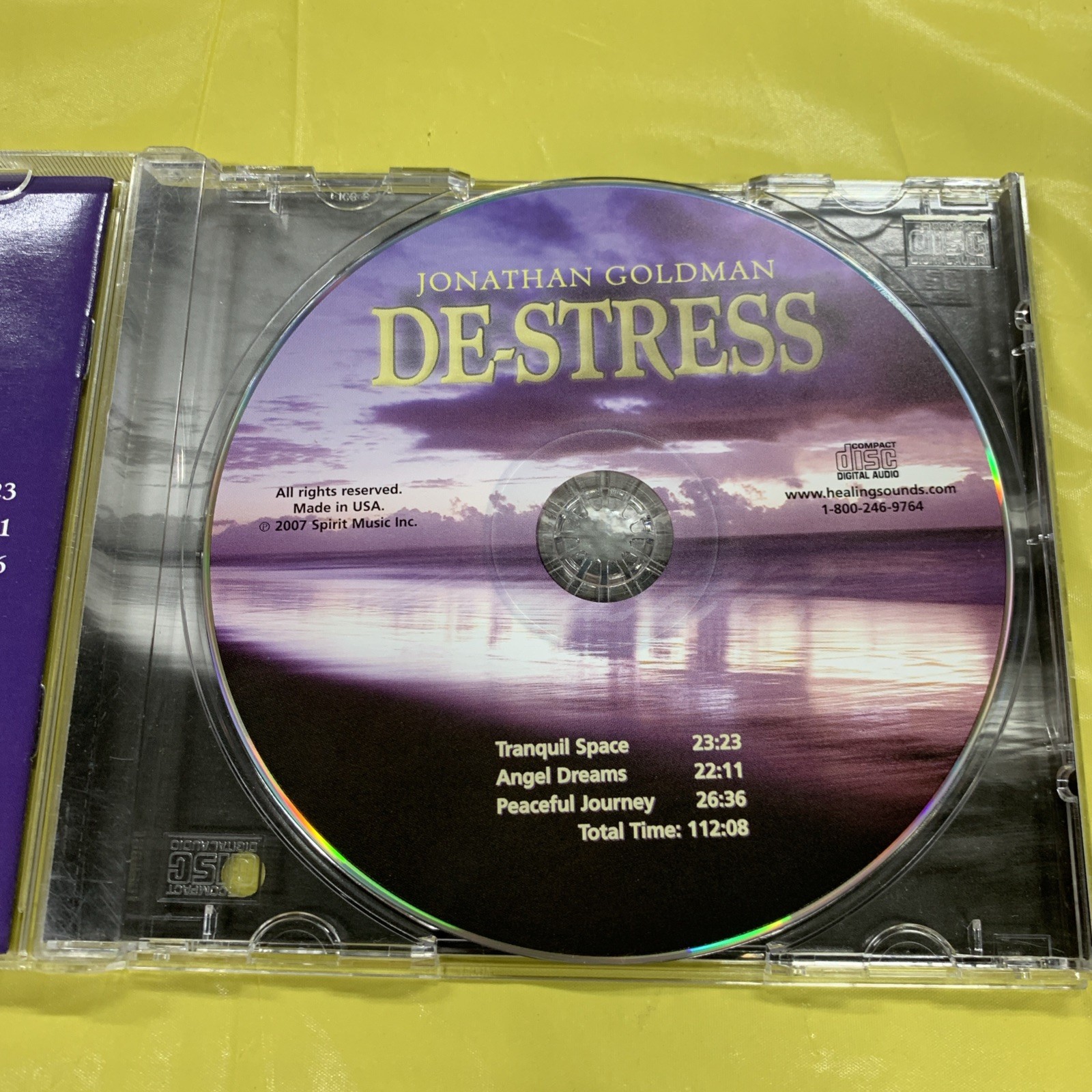 Jonathan Goldman – De-Stress CD