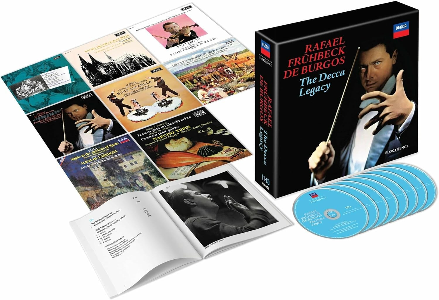 Rafael Fruhbeck De Burgos The Decca Legacy Eloquence 11 CD Box *NEW & SEALED*