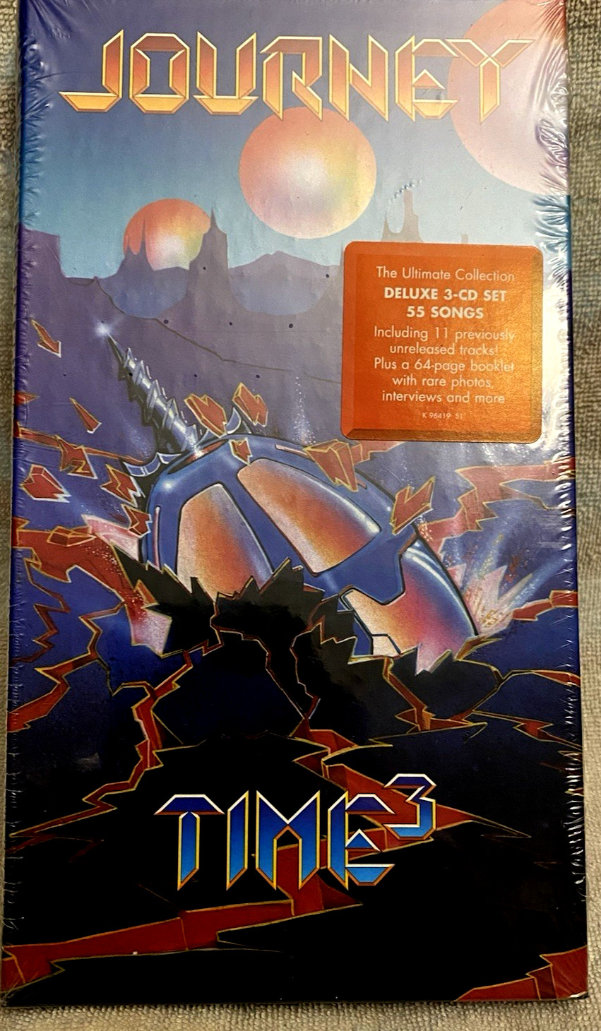 JOURNEY Time3 *SEALED* 3CD Box Set 2005 Columbia C3K 96419