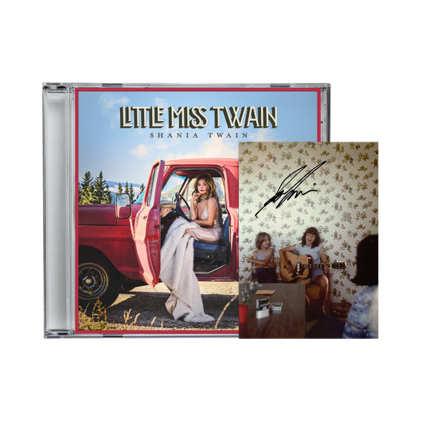 SHANIA TWAIN-Little Miss Twain (NEW 2026 CD) “Signed Autographed Insert”