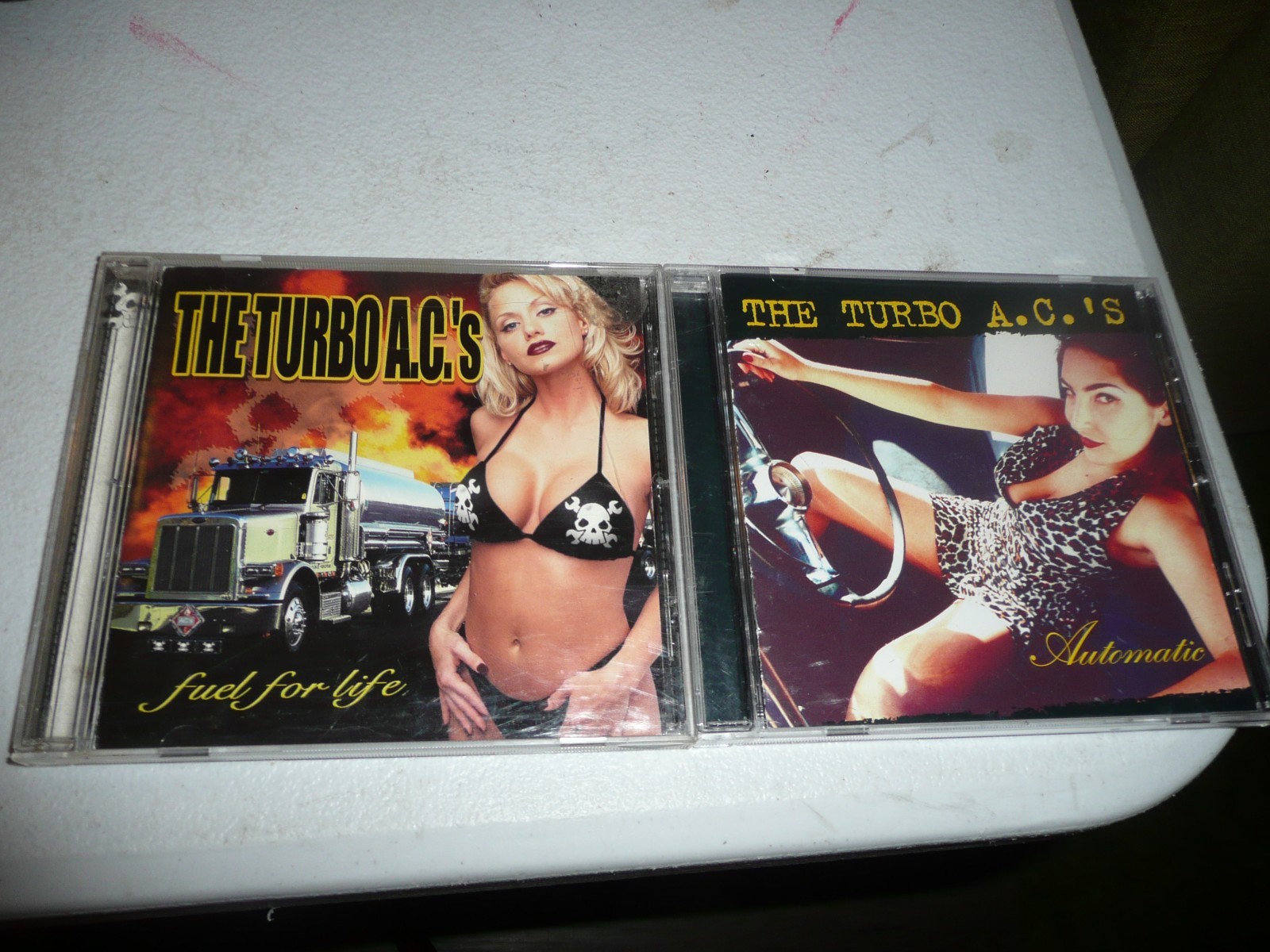 The Turbo A.C.’s Automatic + Fuel for Life Punk CD Lot