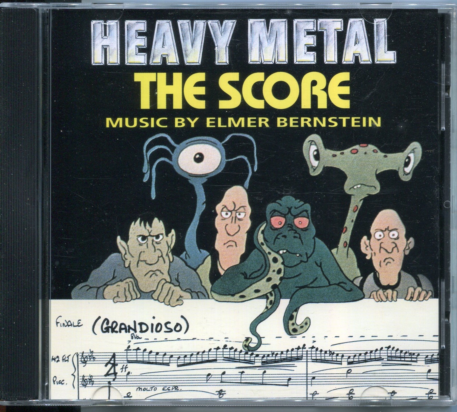 HEAVY METAL, THE SCORE – ELMER BERNSTEIN – ORCHESTRA & CHOIR – CD