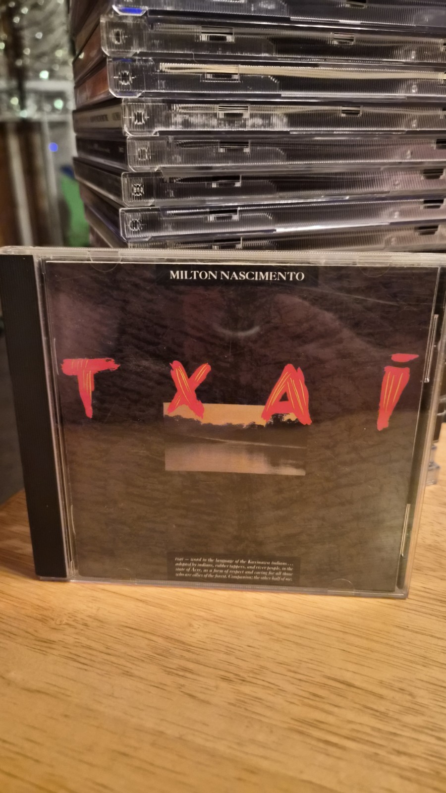 Milton Nascimento TXAI (1991 Sony) CD Good CONDITION /