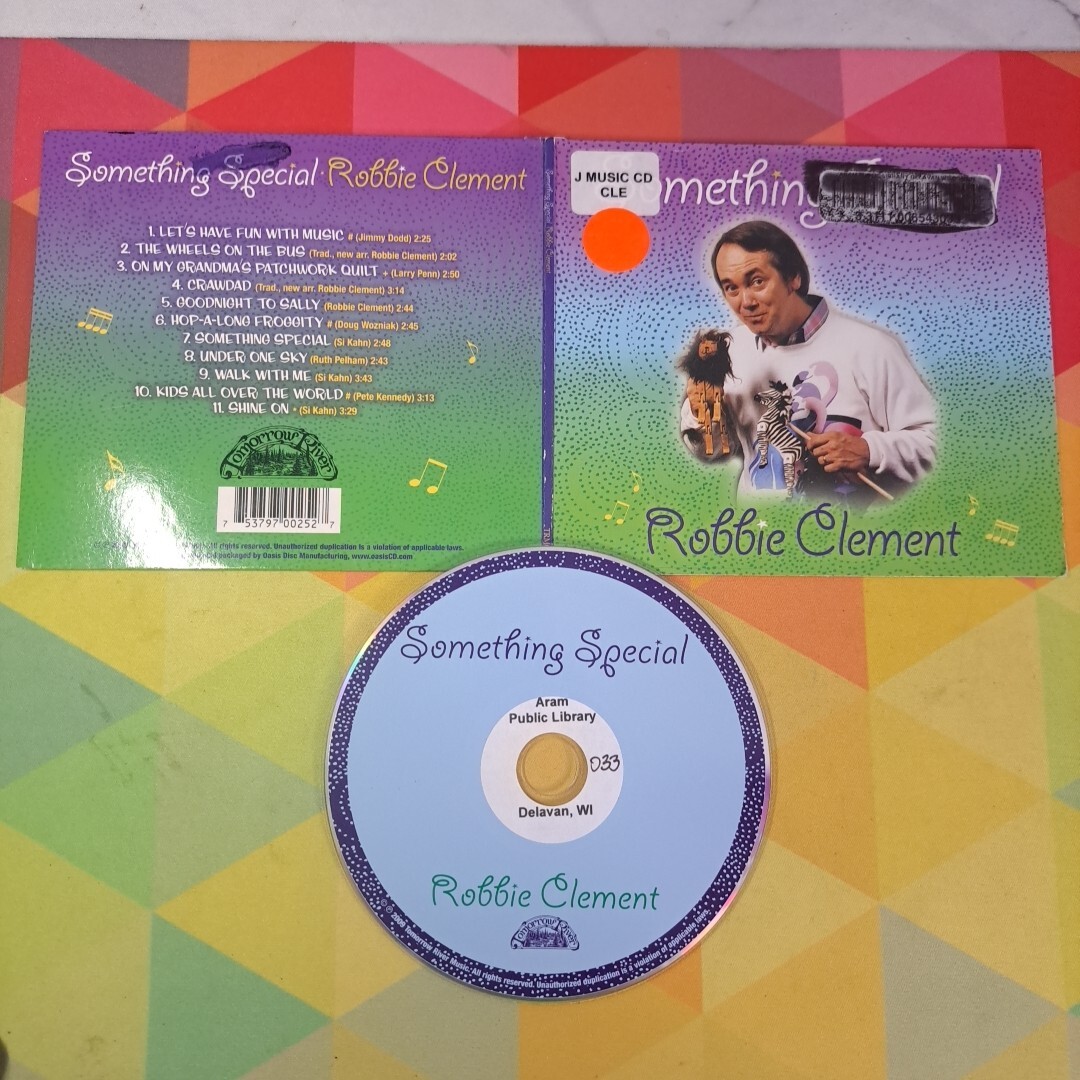 Something Special By Robbie Clement CD Tomorrow River CD COMPLETE! VG – 2009