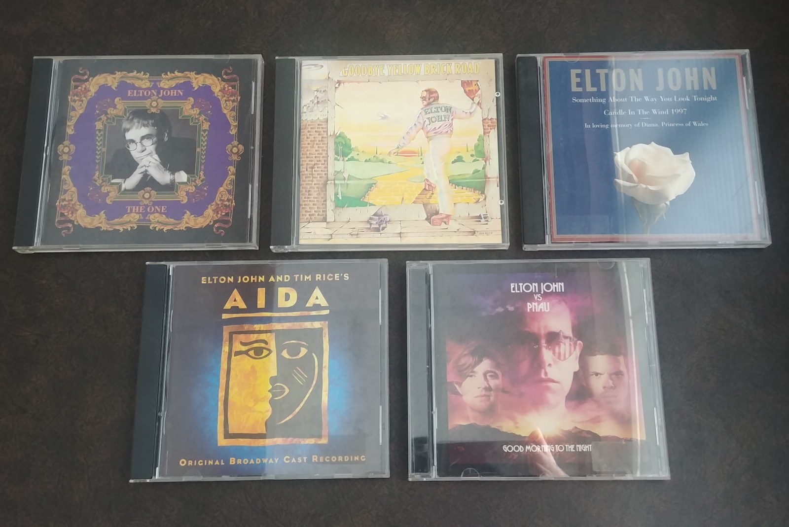 Elton John CDs [Lot of 5] – Goodbye Yellow Brick Road / The One / GOOD DISCS