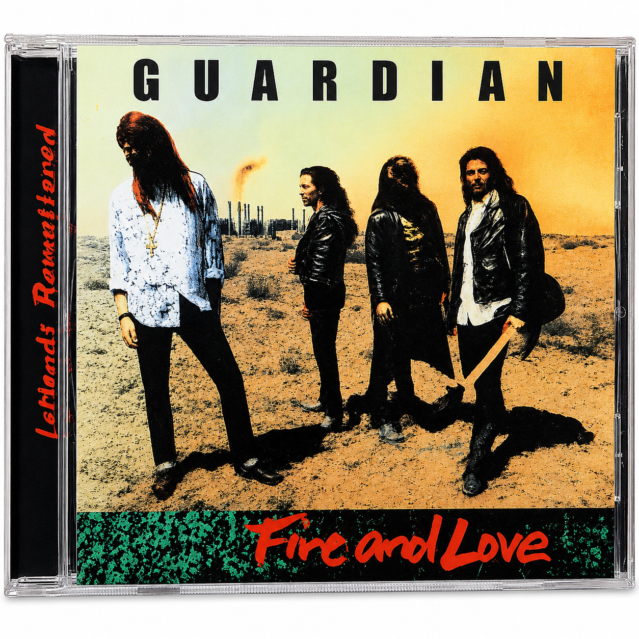GUARDIAN-FIRE & LOVE + 1 bonus (Legends Remastered) (*CD, 2017 Retroactive) AOR