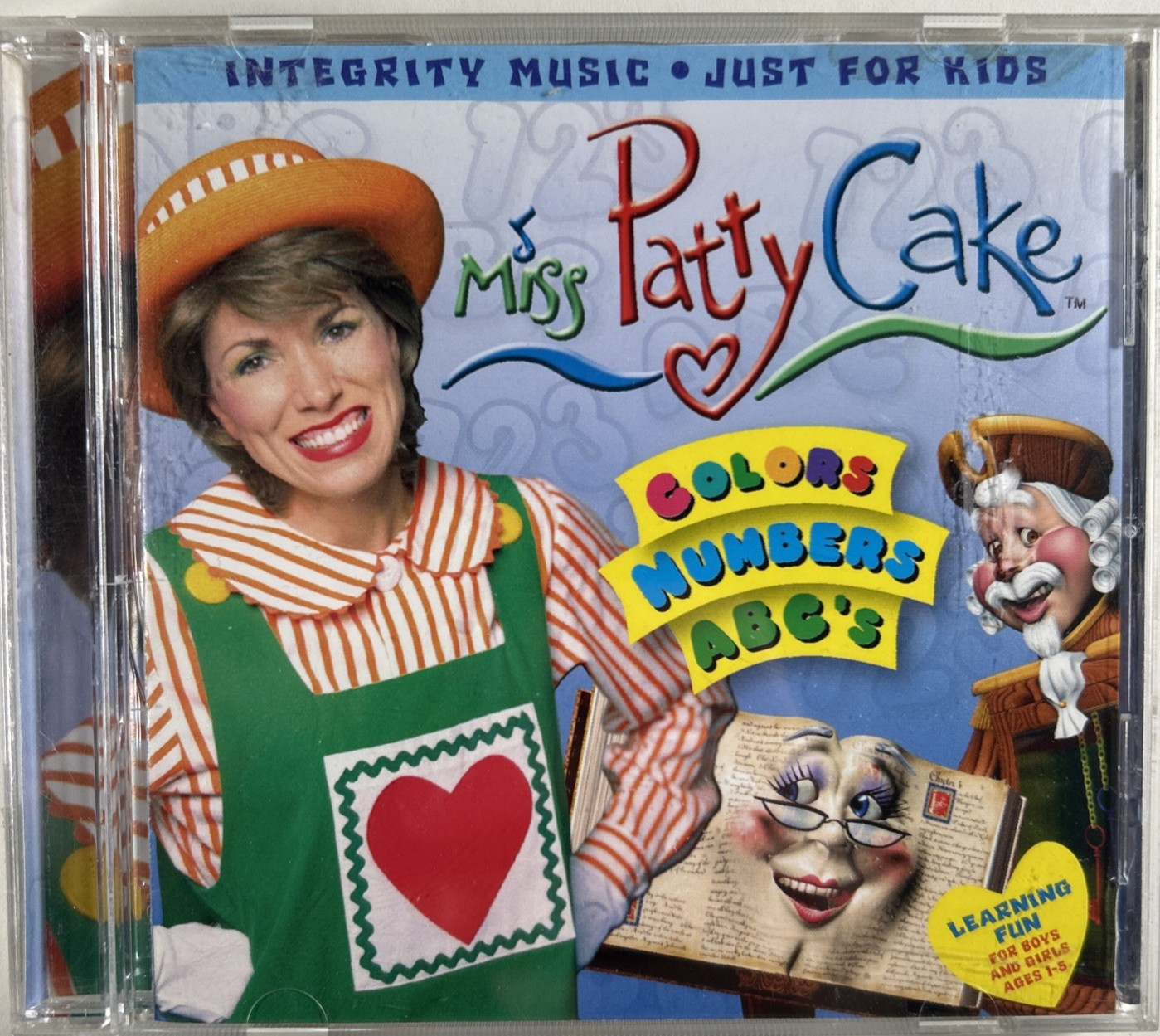 Miss PattyCake Colors Numbers ABC’s CD Integrity Music Just For Kids VG