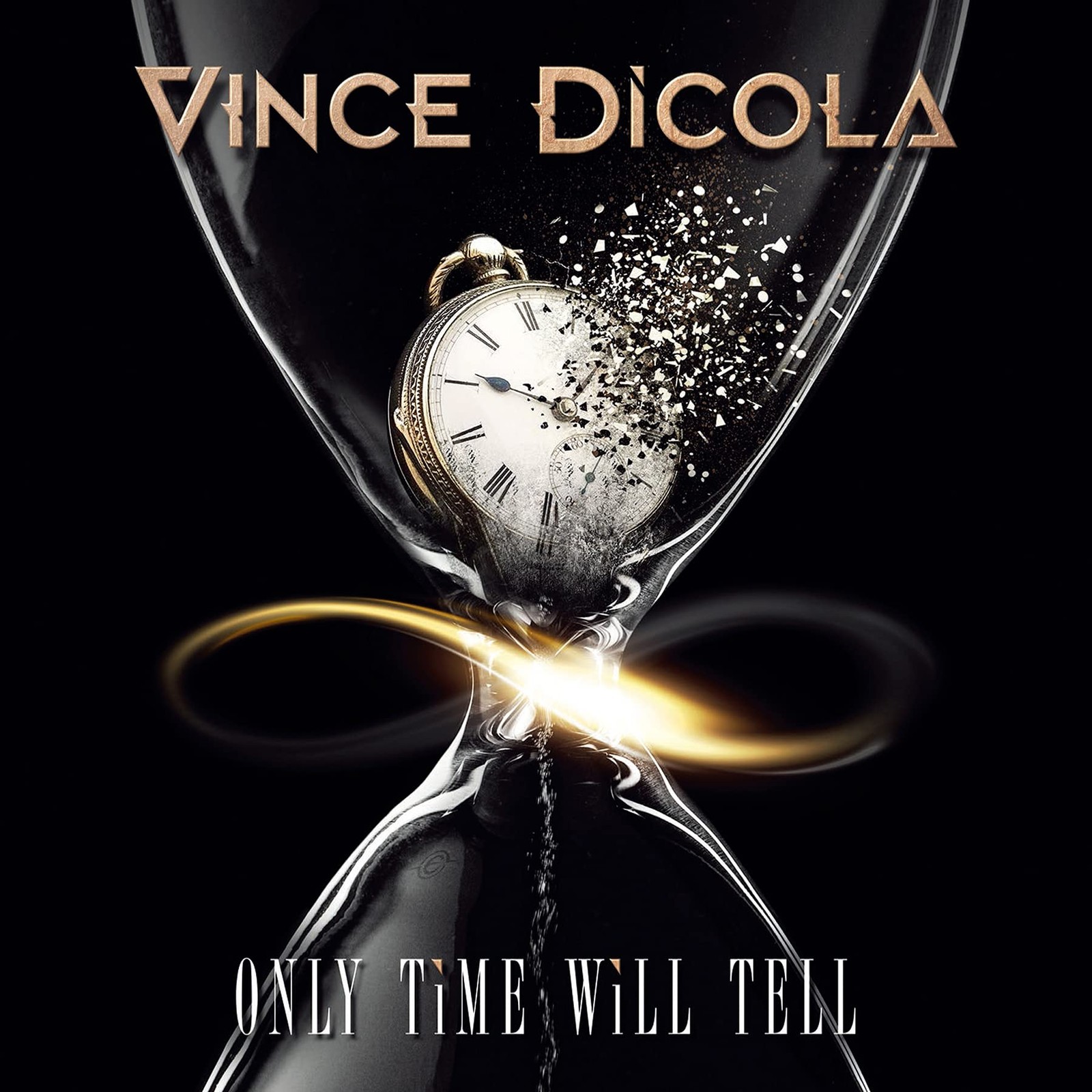 CD New VINCE DICOLA Only Time Will Tell +1 Toto Kansas Chicago Bush AOR Stan 47