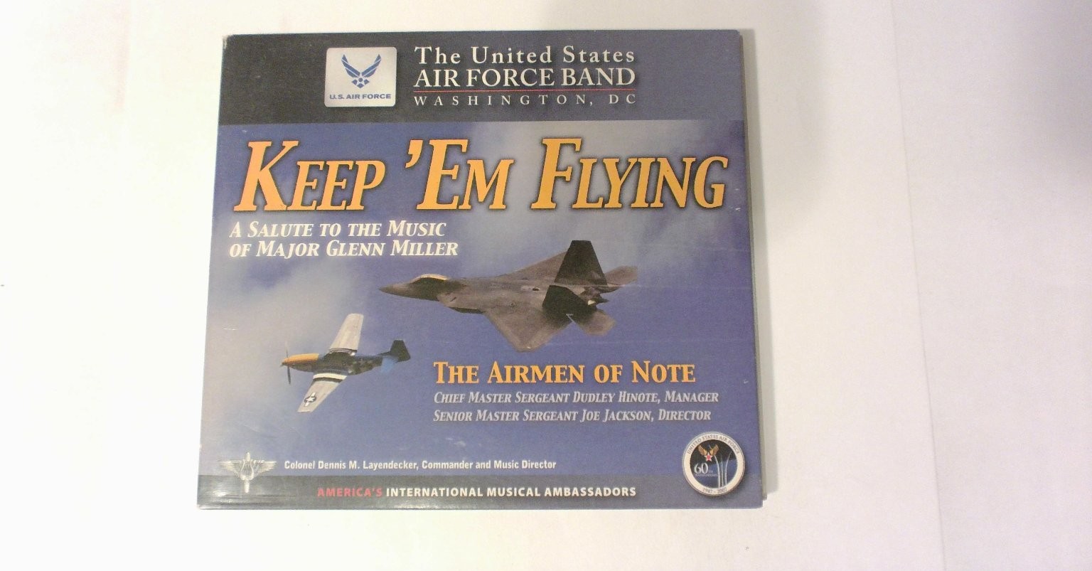 United States Air Force Band – Keep ‘Em Flying CD 2002 Military Jazz USAF