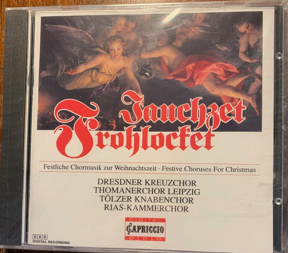 Jauchzet, Frohlocket: Festive Choruses for Christmas (CD 1994 Capriccio) New