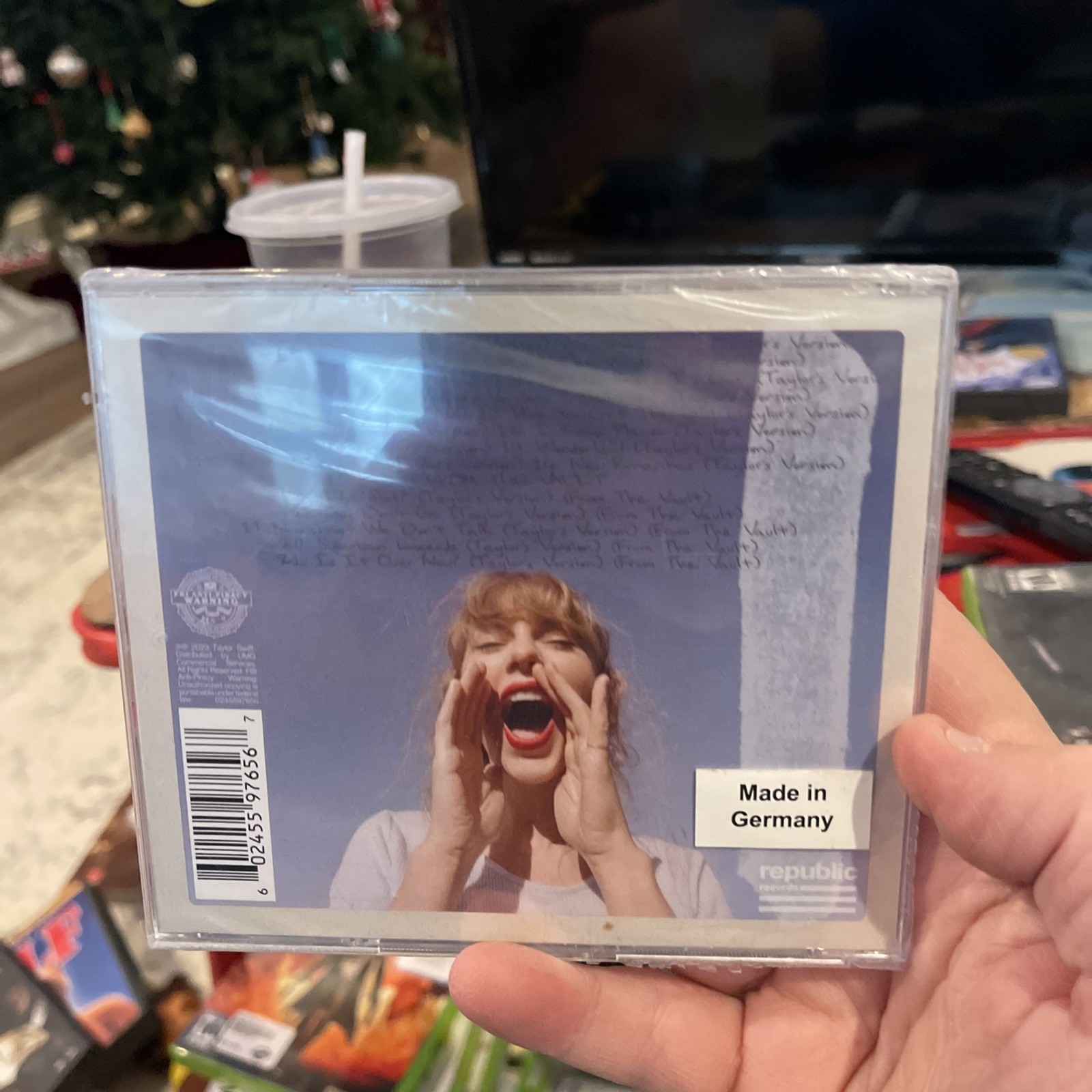 Taylor Swift: 1989 (Taylor’s Version) CD Album Crystal Skies Blue Edition Sealed