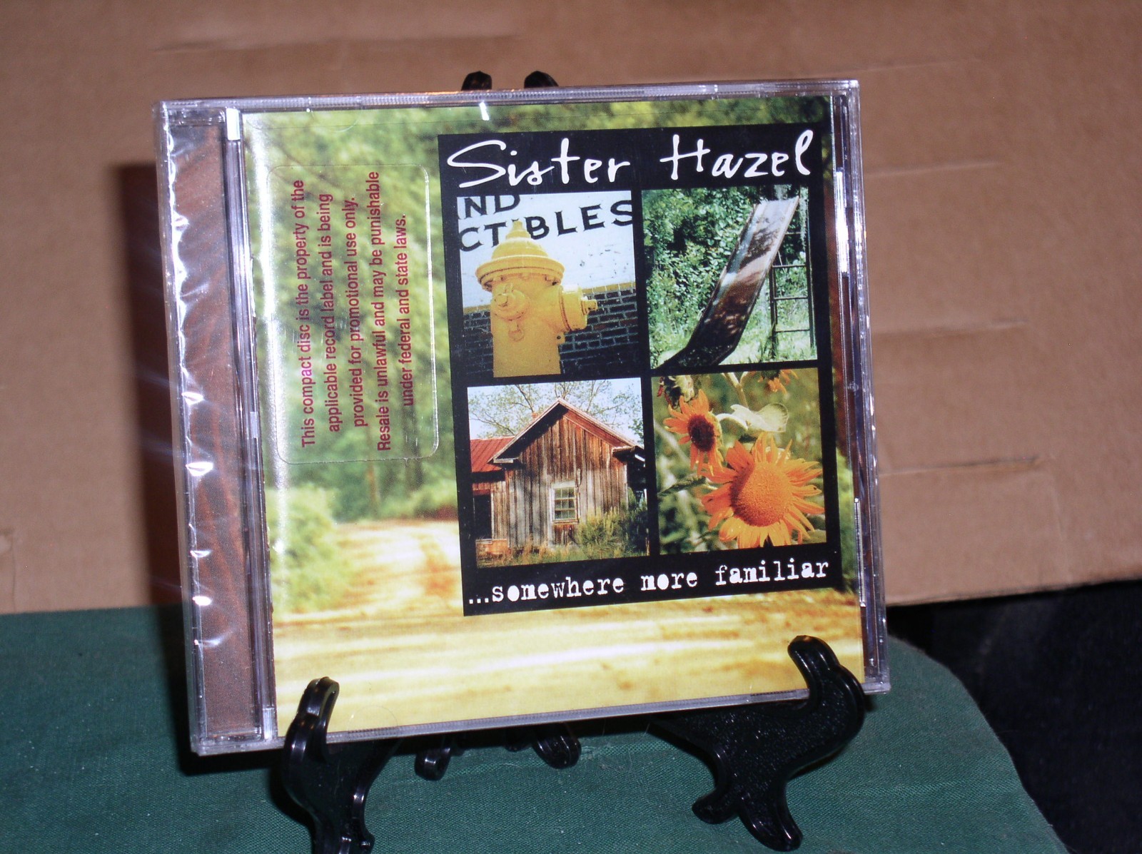 SISTER HAZEL ~~ ** SOMEWHERE MORE FAMILIAR CD ** (NEW SEALED)