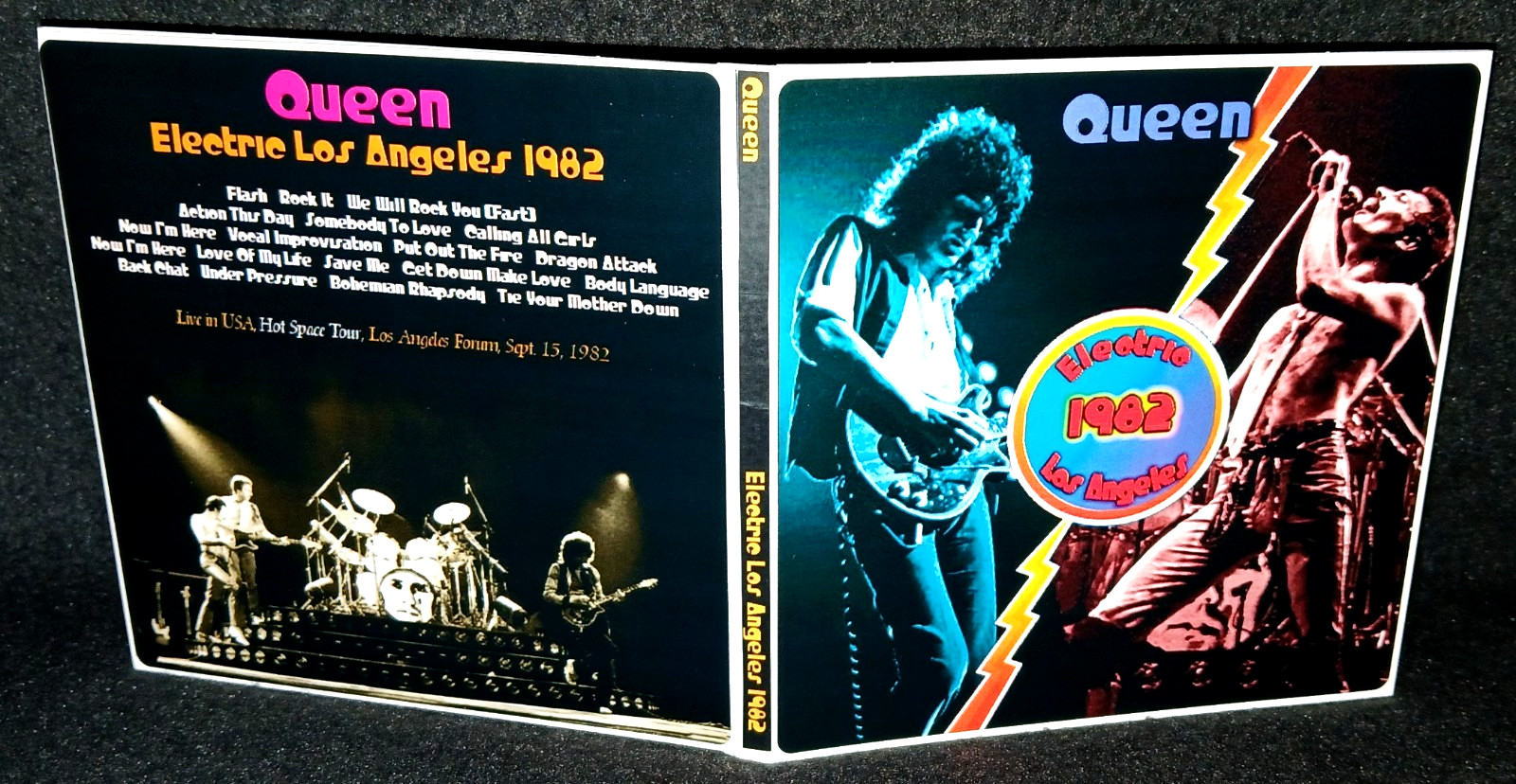 Queen Los Angeles 1982 Gate Fold CD Package NEW