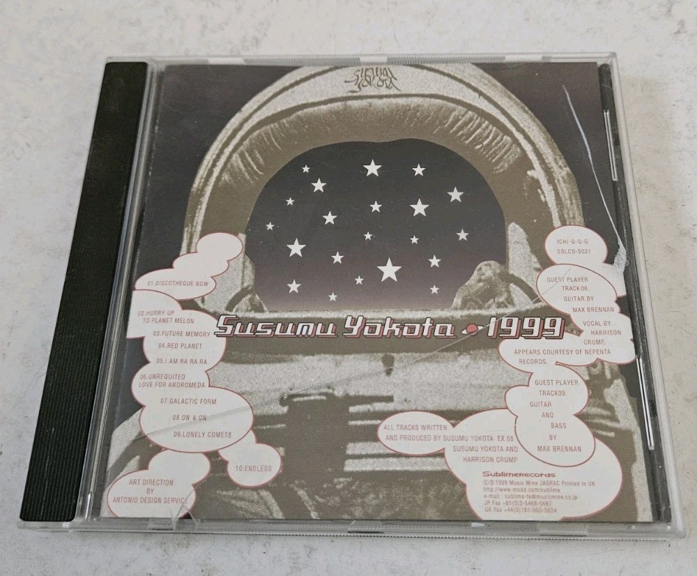 SUSUMU Yokota – 1999 CD ALBUM