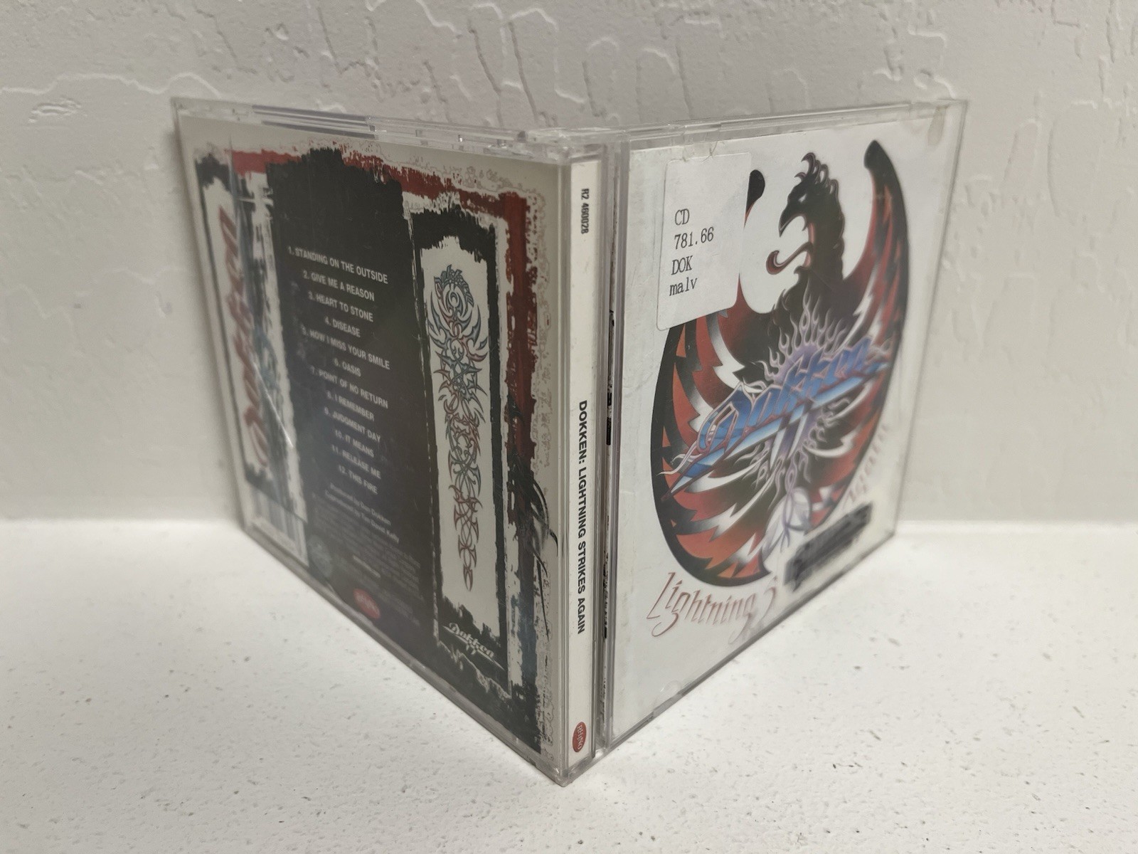 Lightning Strikes Again by Dokken (CD, 2008) Ex-Library Rhino R2 460028