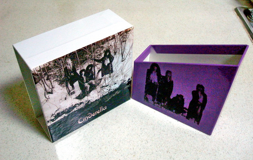 Cinderella Long Cold Winter PROMO EMPTY BOX for jewel case, japan mini lp cd