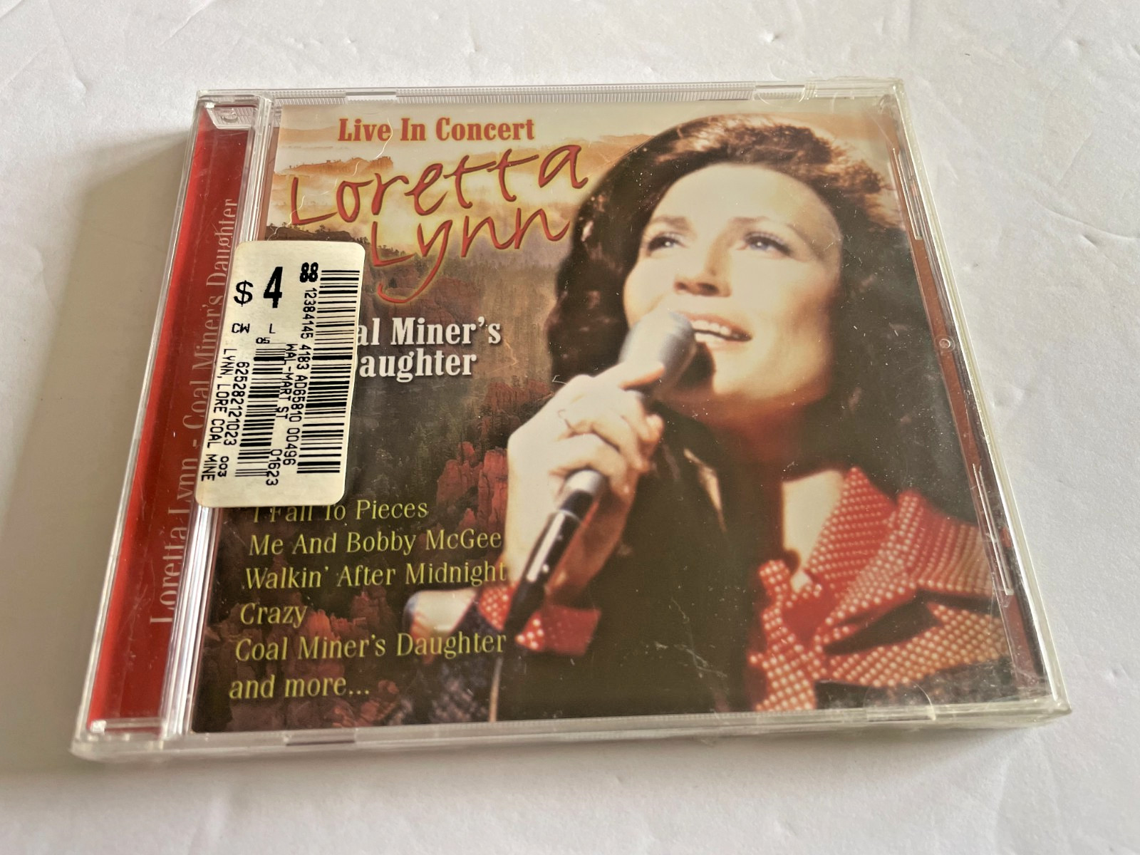Loretta Lynn – Coal Miner’s Daughter Live In Concert – CD – BRAND NEW