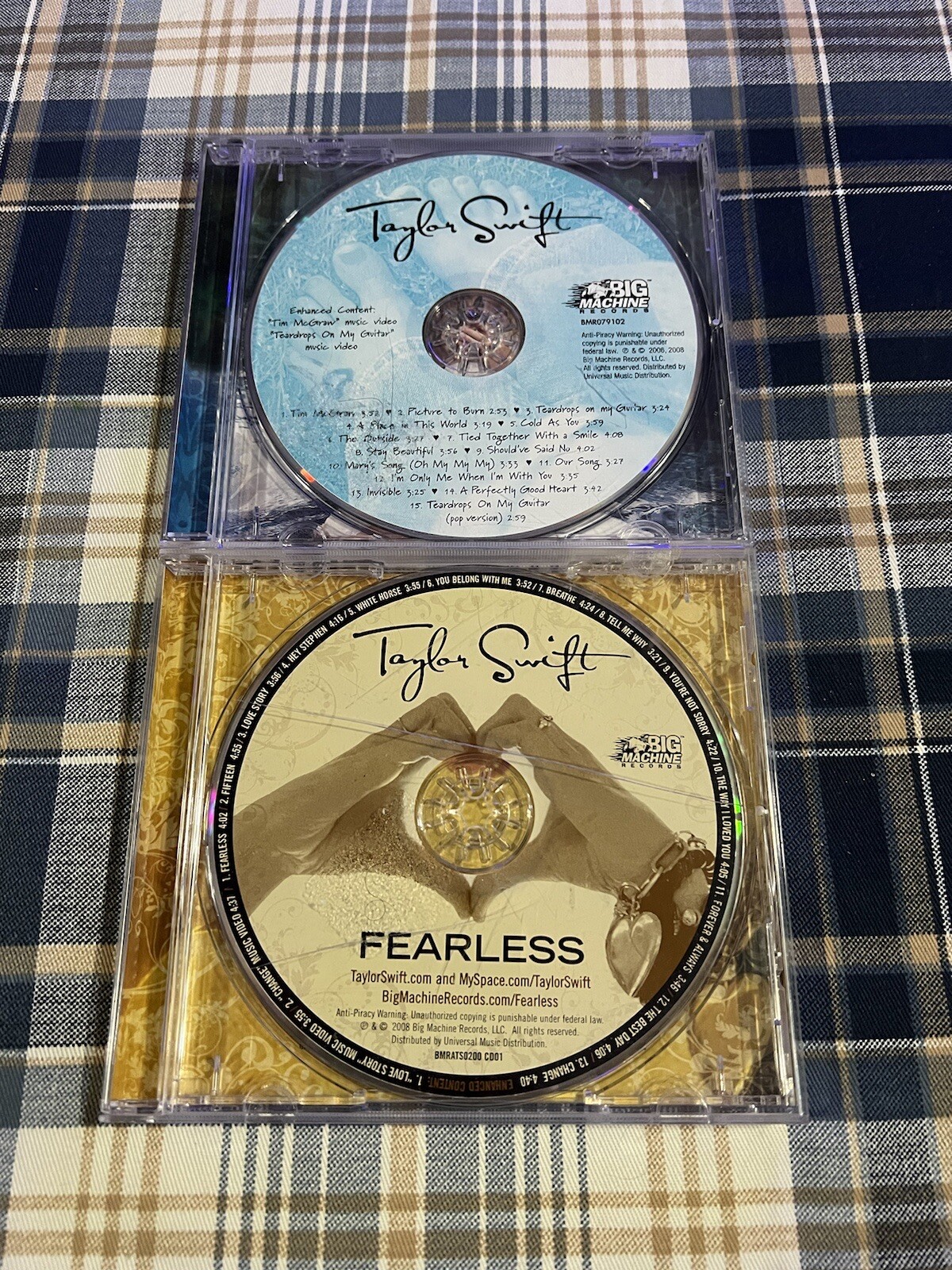 Taylor Swift Fearless CD DVD Lot