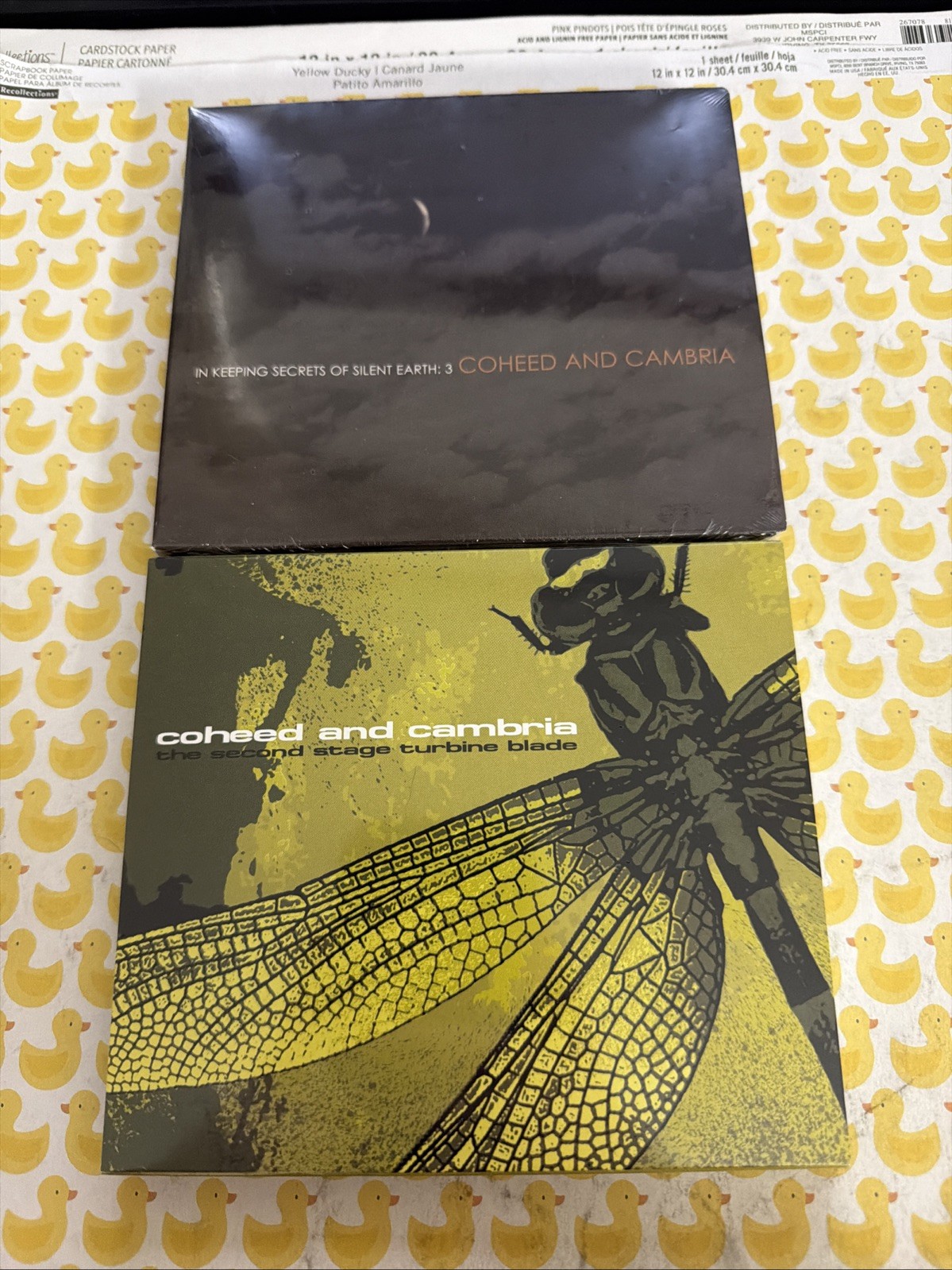 COHEED AND CAMBRIA IN KEEPING SECRETS 3 SECOND STAGE TURBINE BLADES CD LOT new