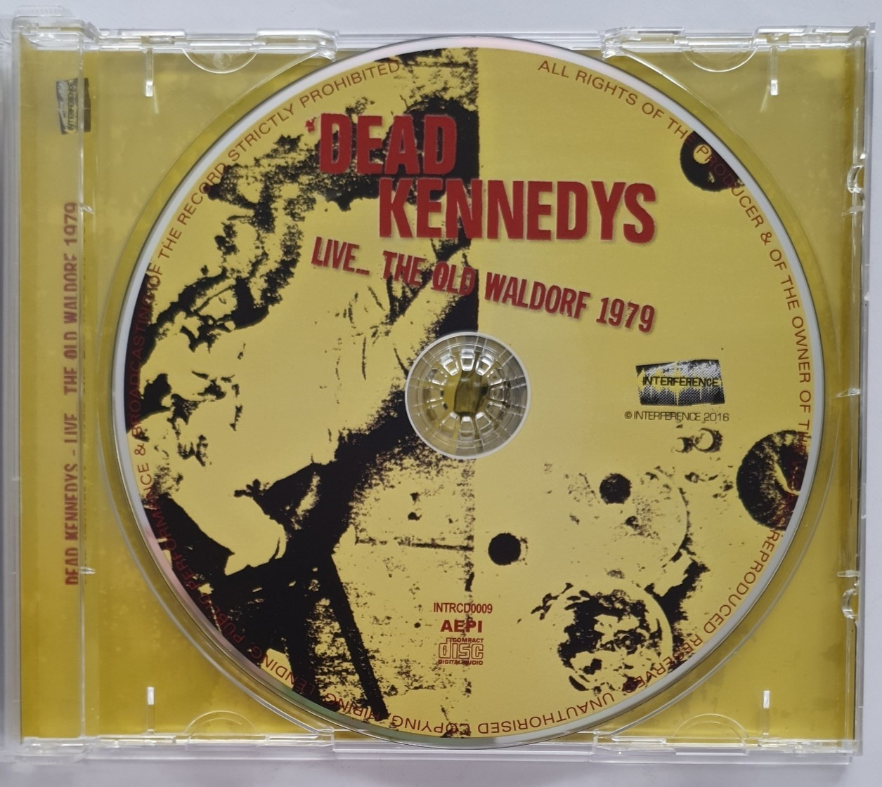 Dead Kennedys – Live… The Old Waldorf 1979 CD Album – Interference (2016)