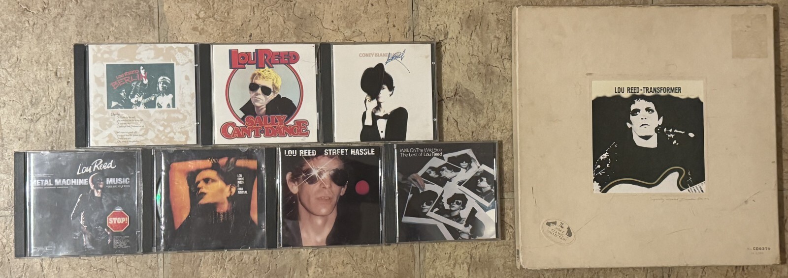 Lou Reed CD lot – includes Metal Machine Music & special edition of Transformer
