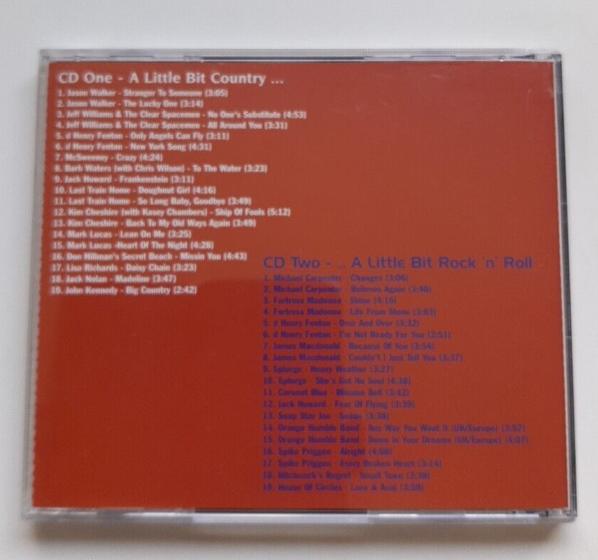 Laughing Outlaw Records – 2 CD Label Sampler – March 2002 DOUBLE CD COMPILATION