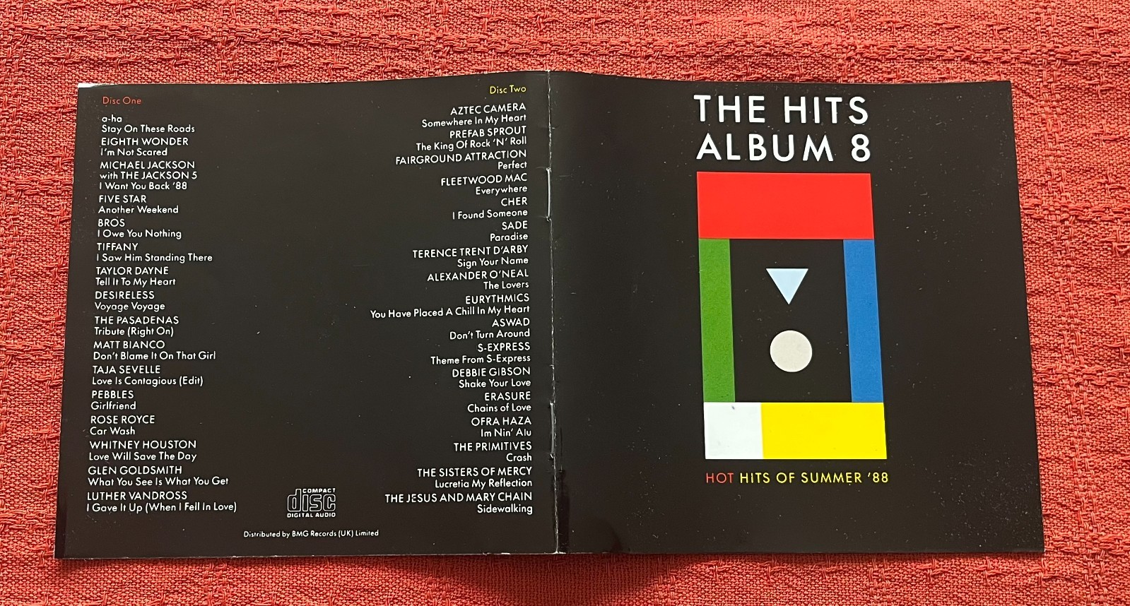 VARIOUS – COMPILATION CD X 2 – THE HITS ALBUM 8 – IN DOUBLE JEWEL CASE (FAT BOX)