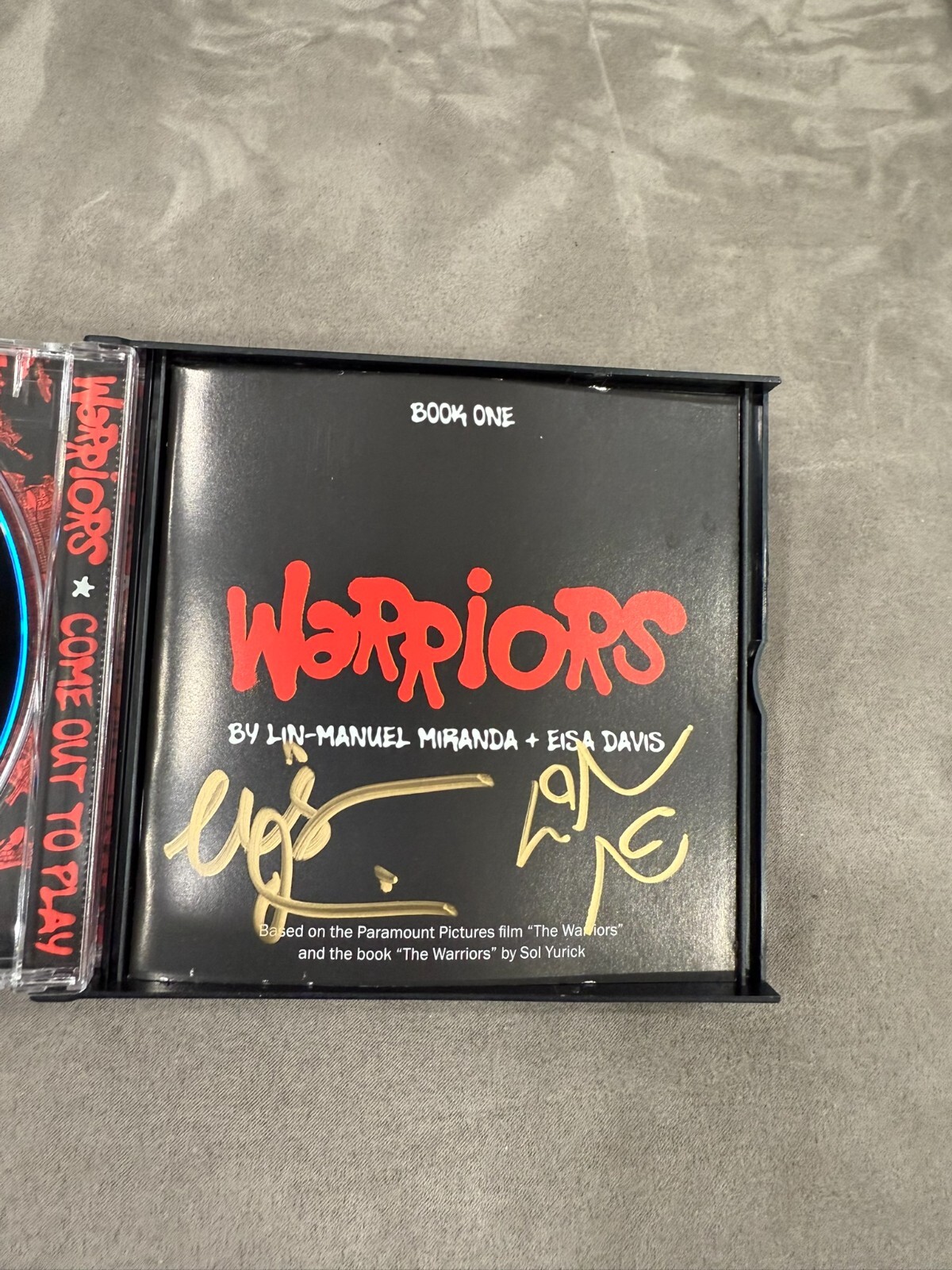 Lin-Manuel Miranda & Eisa Davis **Warriors **Autograph SIGNED