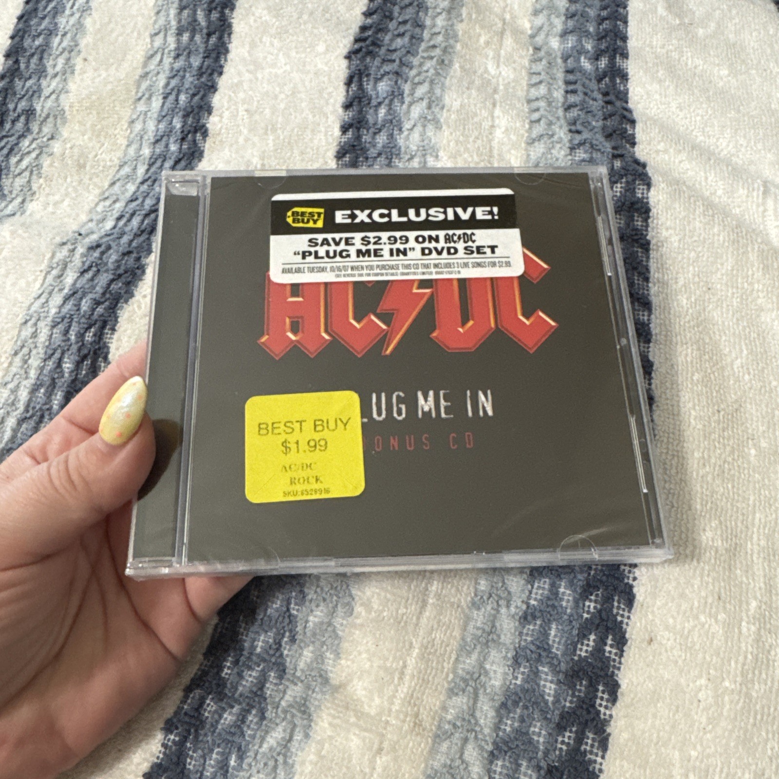 NEW READ* AC DC Plug Me In live Ep CD Limited Edition Live Ep Best Buy Exclusive