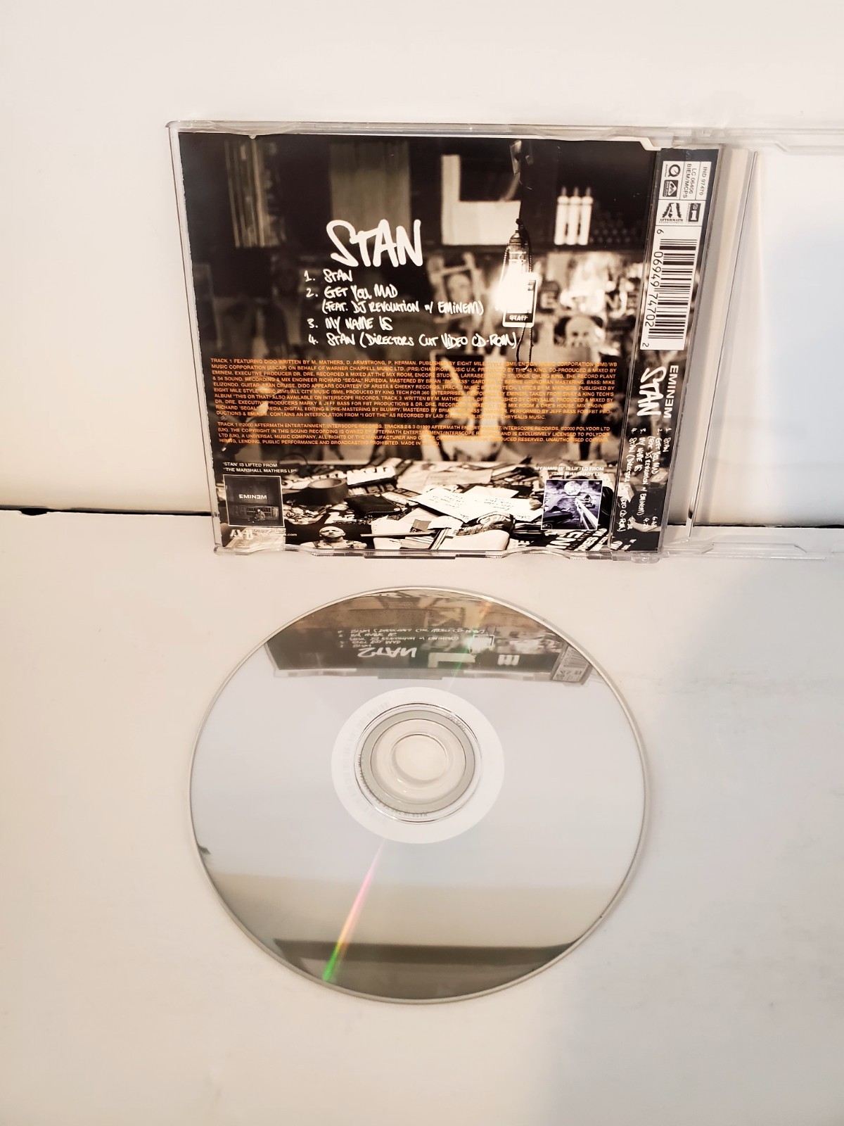 Eminem “Stan” CD single (UK/EU Import), (2000) #