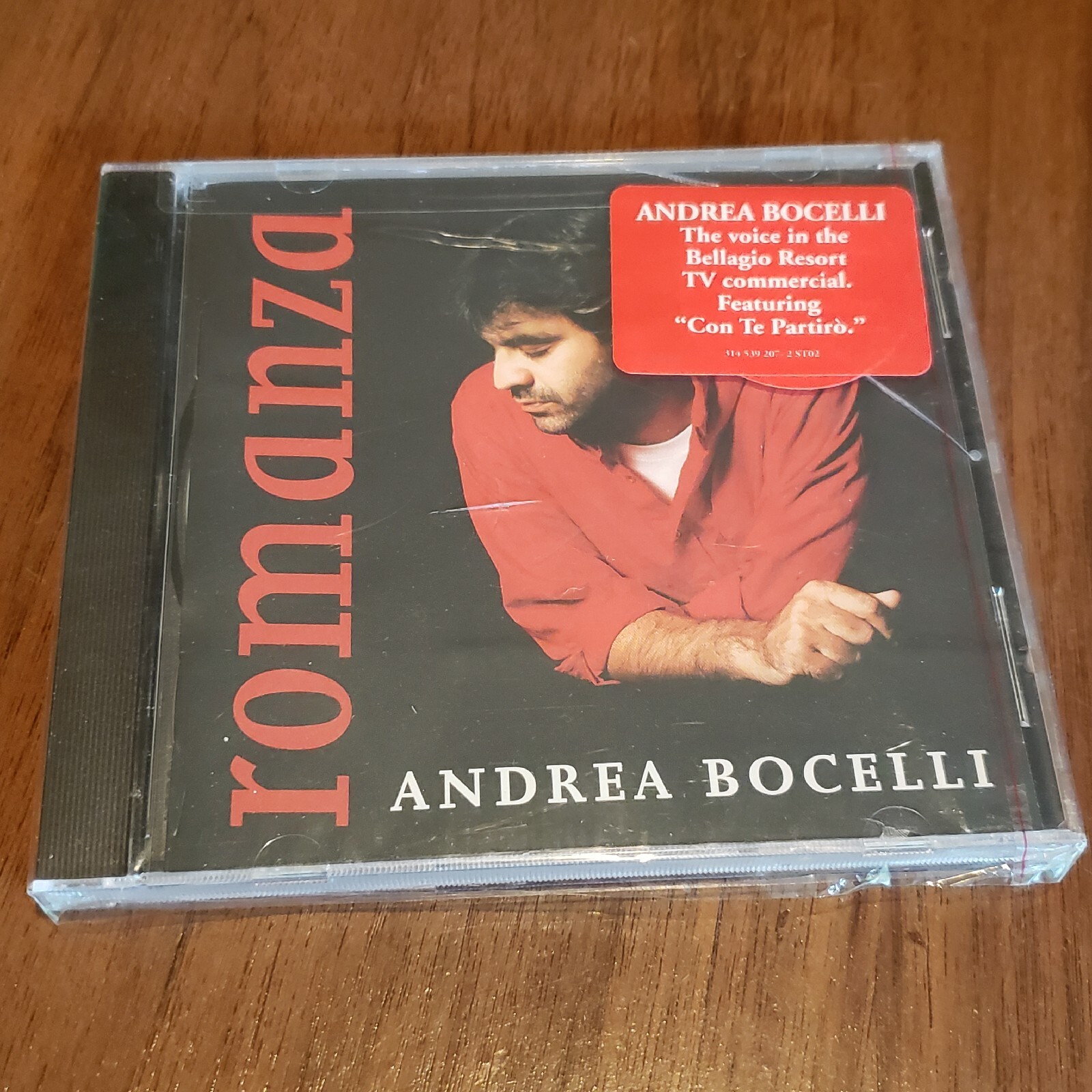 ANDREA BOCELLI “Romanza” (CD, 1996) NEW SEALED NOS MINT 15 Tracks 63 Min.