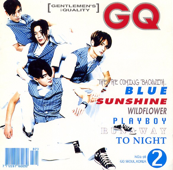 GQ: Gentlemen’s Quality Vol. 2 MUSIC AUDIO CD k-pop band! 1998 South Korea NEW