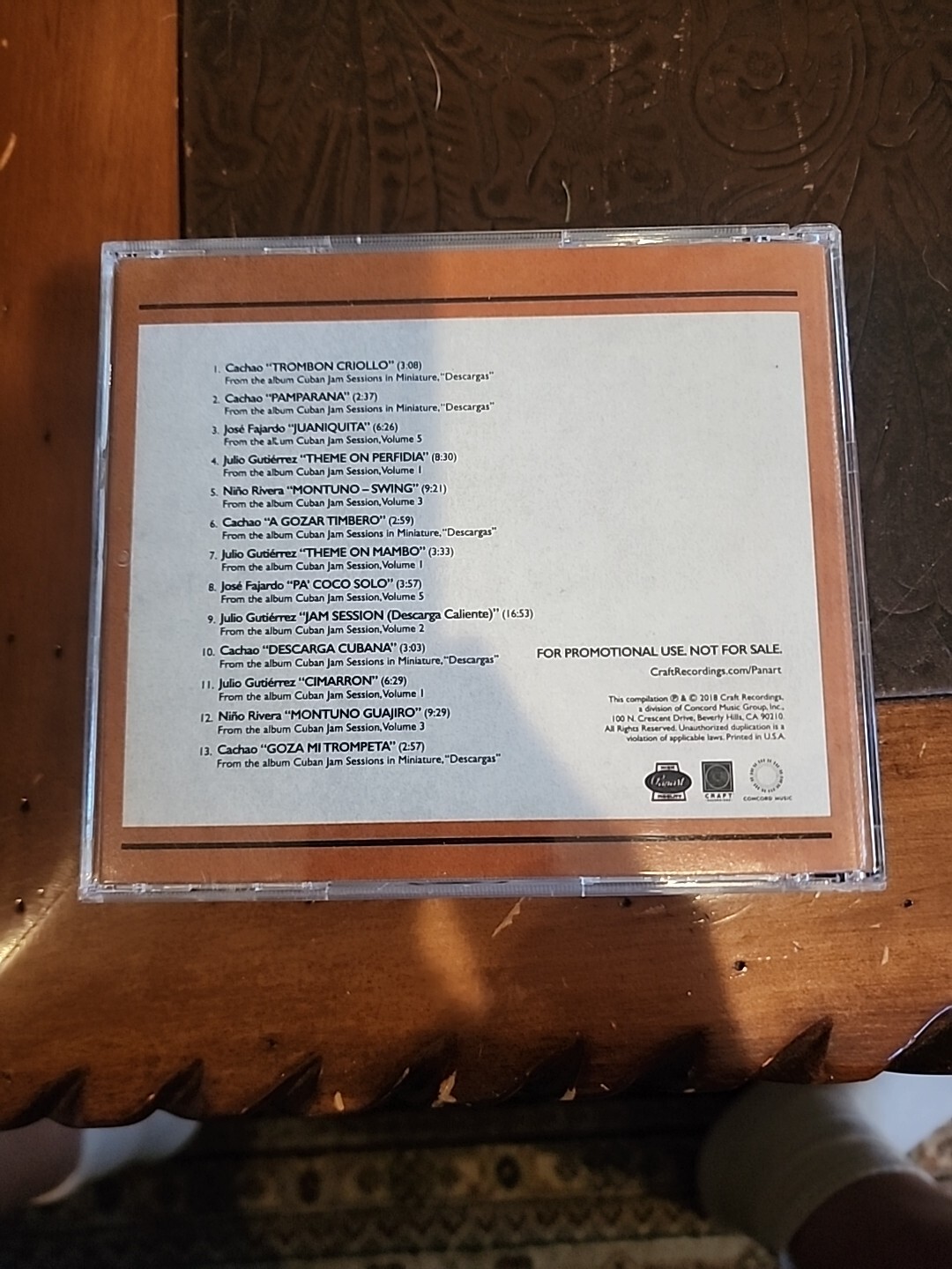 Various Artists : The Complete Cuban Jam Sessions Sampler