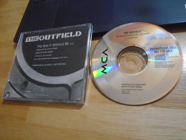 RARE PROMO The Outfield CD Way It Should Be 1992 rock steve harris Iron Maiden