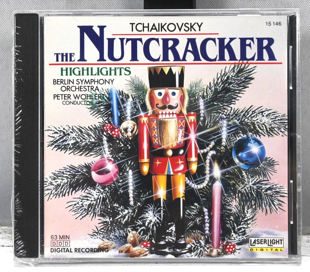 The Nutcracker Highlights Berlin Symphony Orchestra 63min Laser Light Digital CD