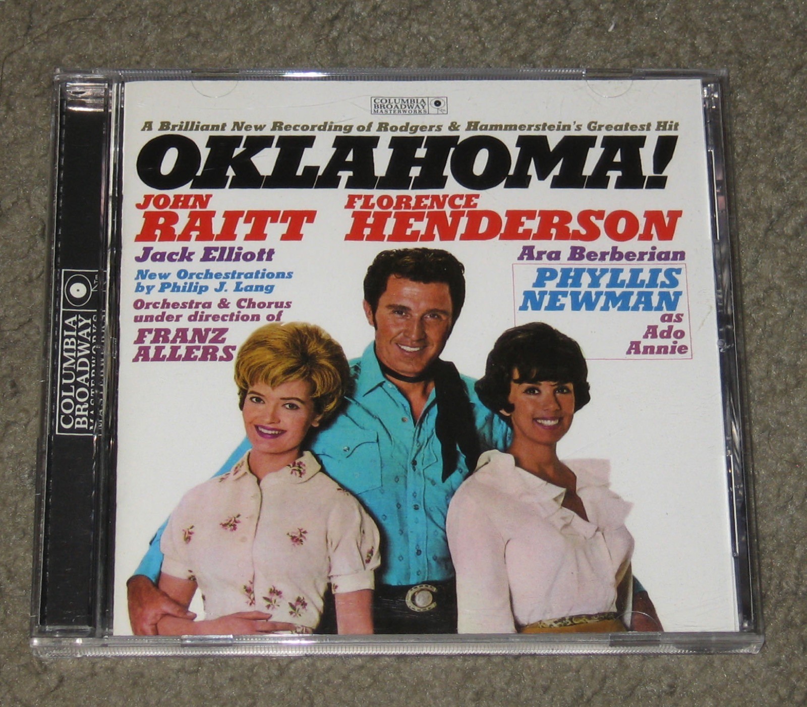 Oklahoma! Studio Cast Recording (CD, 2002, Sony Classical/Columbia/Legacy)