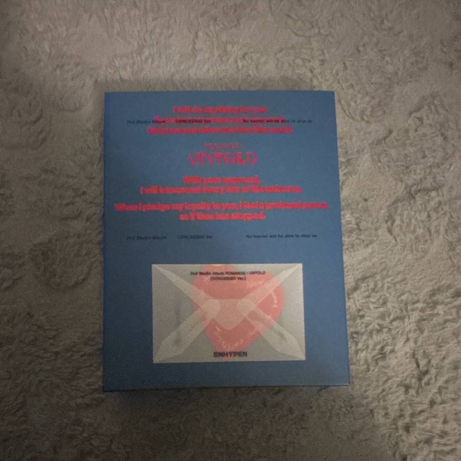 ENHYPEN ROMANCE : UNTOLD (CONCESSIO Ver.) CD