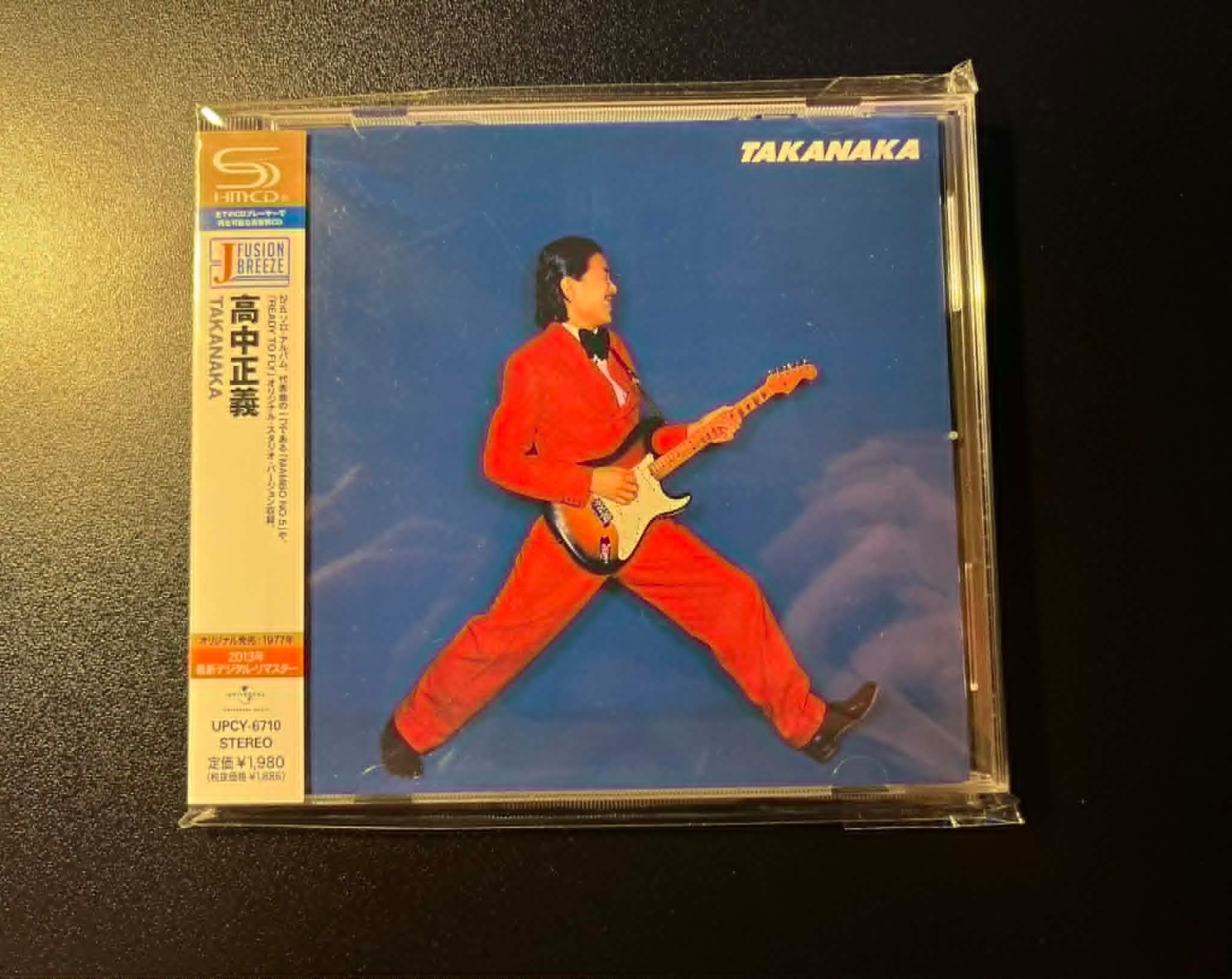 Masayoshi Takanaka UPCY-6710 CD(SHM-CD) Takanaka Japan OBI