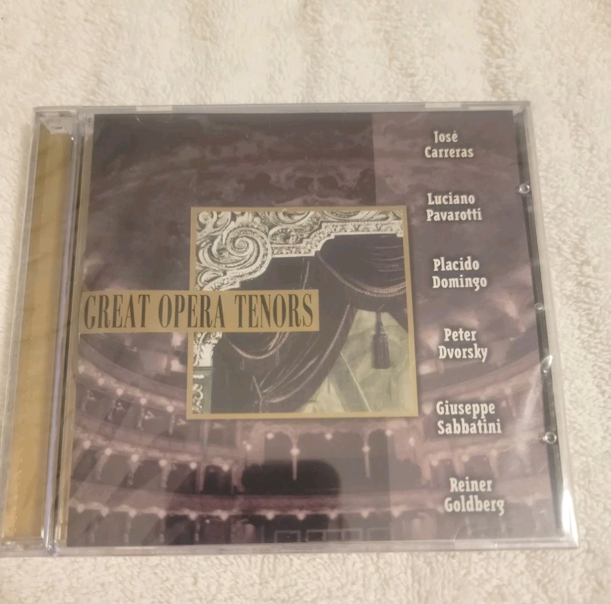 Great Opera Tenors DOMINGO, CARRERAS, PAVAROTTI, MORE… CD NEW/SEALED!