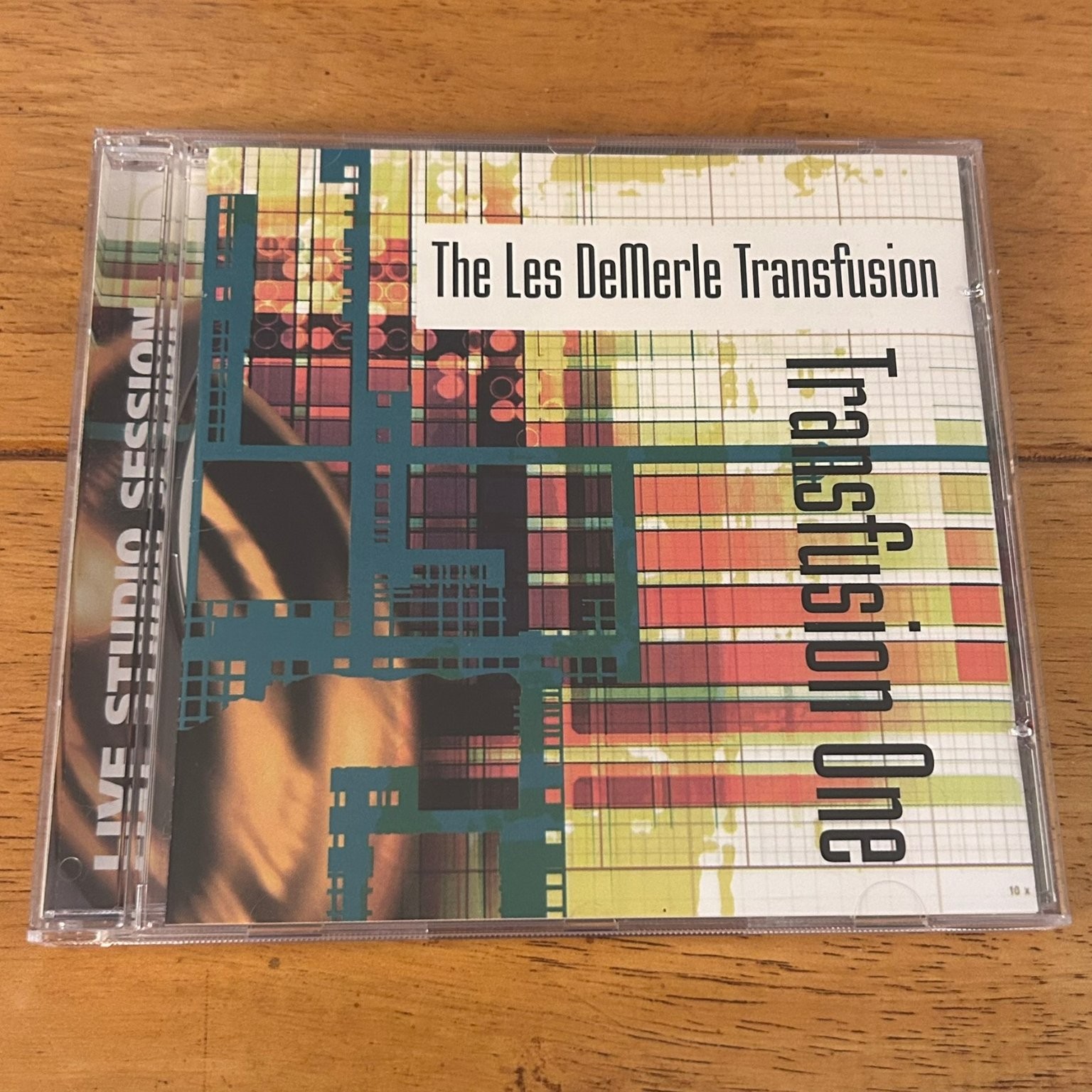 The Les DeMerle Transfusion – Transfusion One CD 1999 Jazz Fusion Hitchcock NM