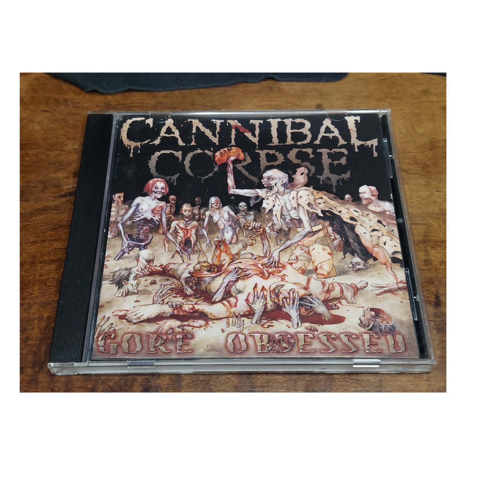 Cannibal Corpse Gore Obsessed CD 2002 Metal Blade 3984-14390-2 Jewel Case