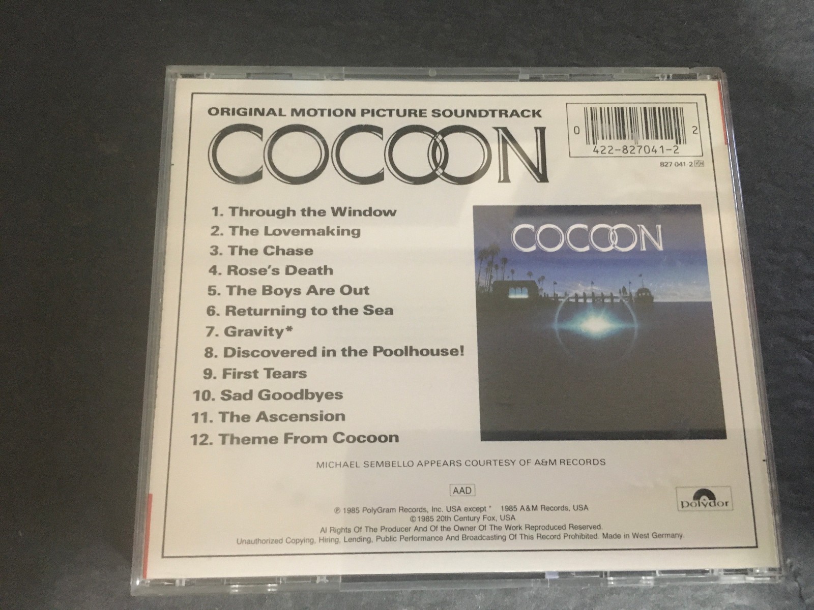Cocoon Soundtrack Cd