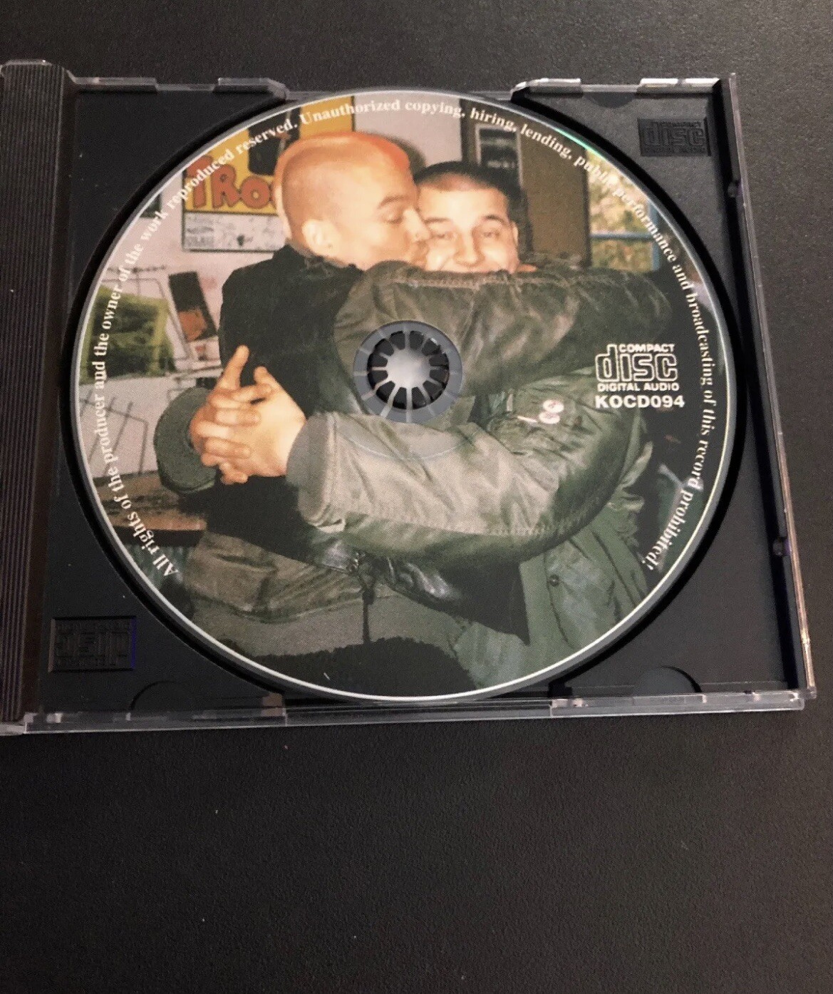 Punkroiber Brassknuckles Split Punk Rock Compilation CD