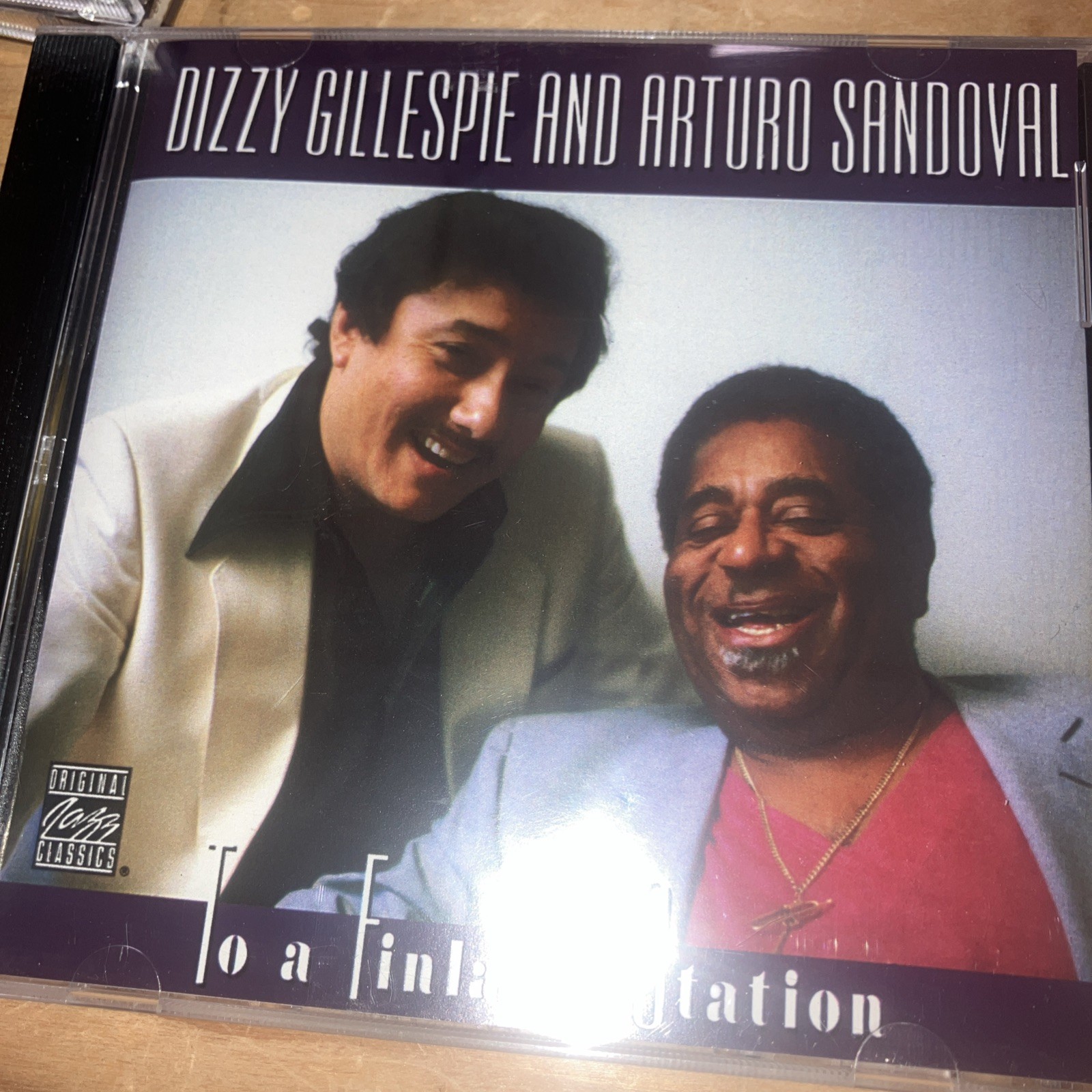 To A Finland Station Dizzy Gillespie And Arturo Sandoval CD Very Good