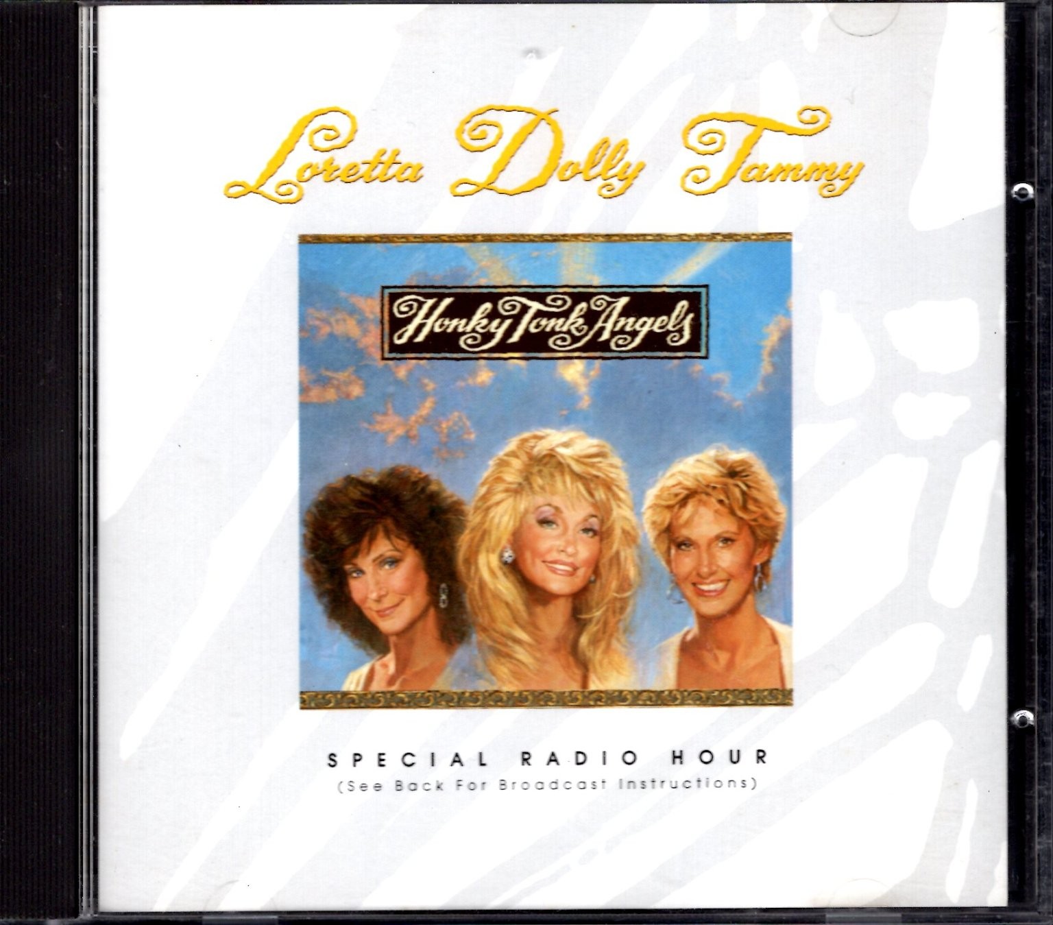 Dolly Parton Loretta Lynn Tammy Wynette – Honky Tonk Angels Radio Show CD Promo
